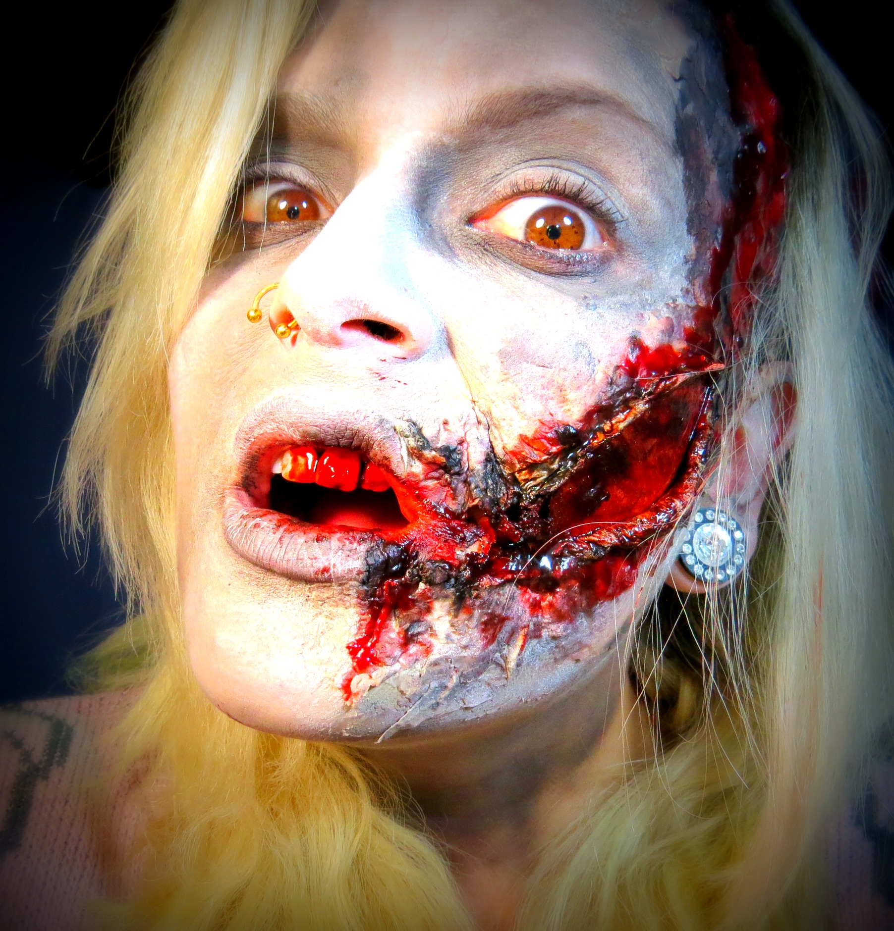 Maquiagem para a Zombie Walk